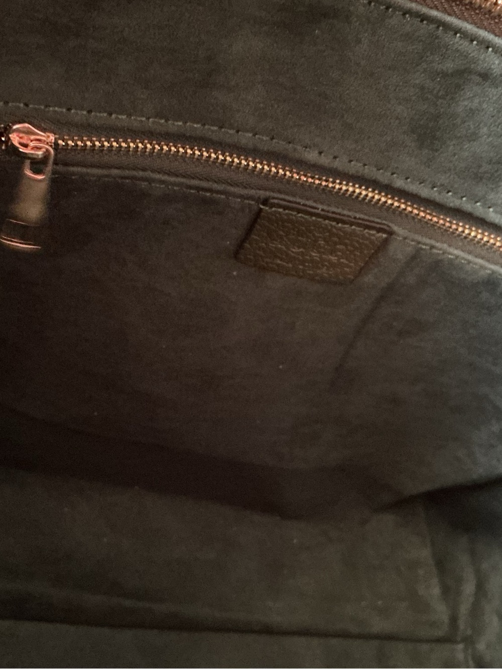 ✨ Designer Inspired Olive Green Monogram Tote ✨ - Picture 4 of 8
